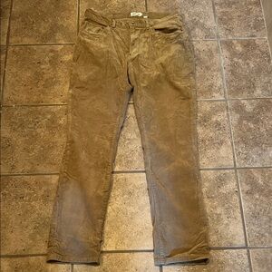 Taylor Stitch Light Brown Corduroy Pants